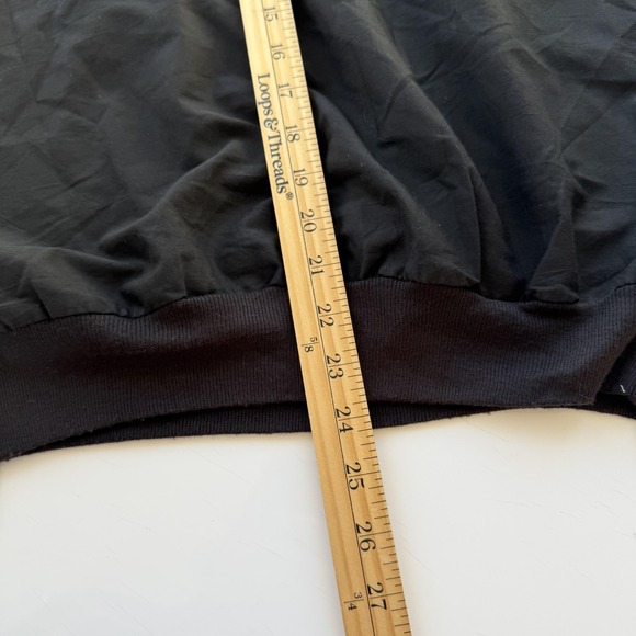 Vintage‎ Sassy Phillips Sweatshirt Womens Medium Black Dolman Floral Pearl 80s - Picture 15 of 16